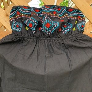 Embroidered Maxi Dress